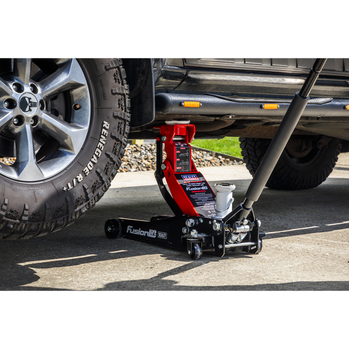 Low Profile High Lift Trolley Jack with Rocket Lift 2/3 Tonne | 3200LEHL