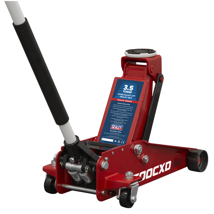 Trolley Jack with Super Rocket Lift 3.5 Tonne | 3500CXD