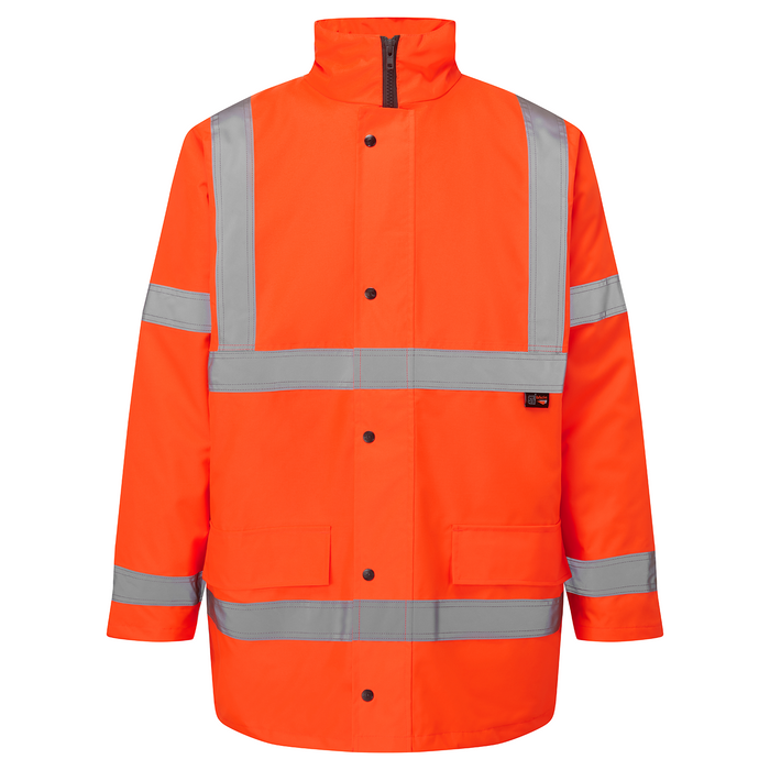 Supertouch Hi Vis Orange Standard Parka | 3548