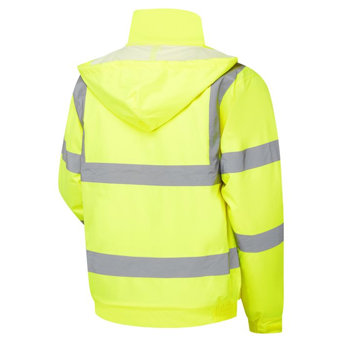 Supertouch Hi Vis Yellow Standard Storm Bomber Jacket | 3684