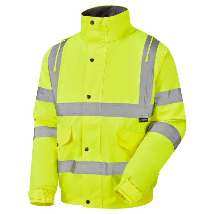 Supertouch Hi Vis Yellow Standard Storm Bomber Jacket | 3684