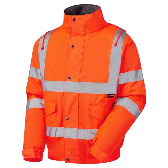 Supertouch Hi Vis Orange Standard Storm Bomber Jacket | 3688