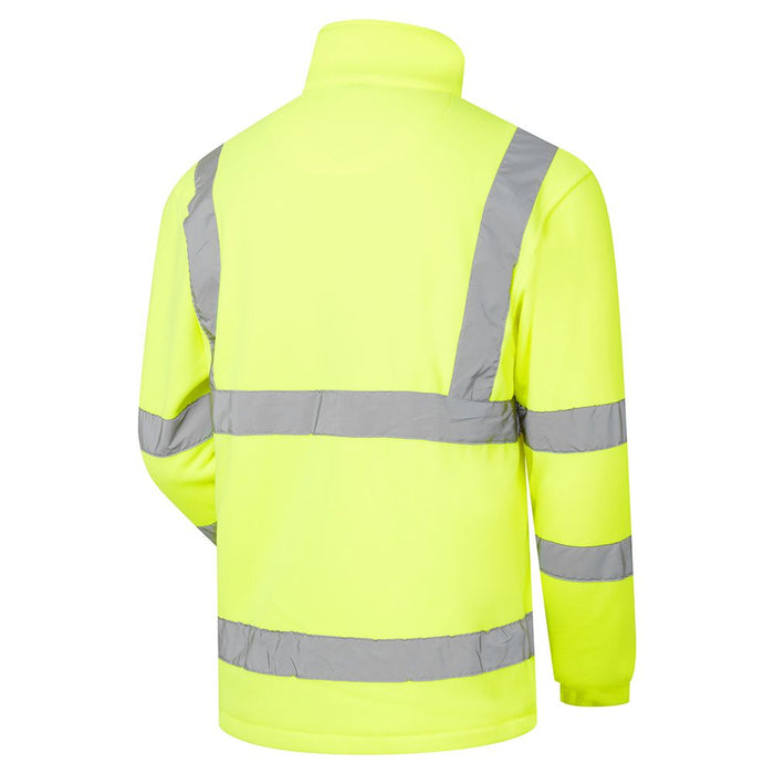Supertouch Hi Vis Yellow Fleece Jacket | 3804