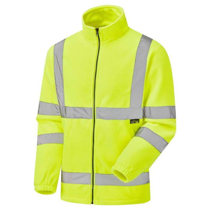Supertouch Hi Vis Yellow Fleece Jacket | 3804