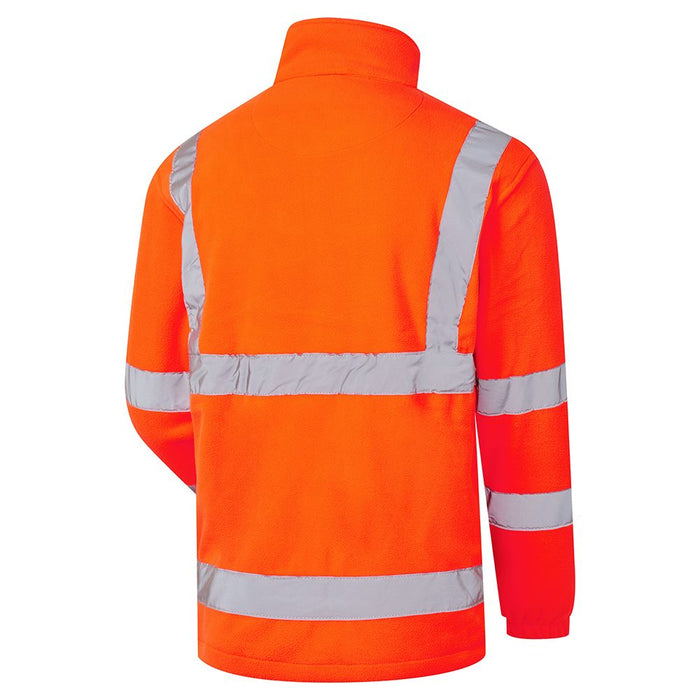 Supertouch Hi Vis Orange Fleece Jacket | 3808