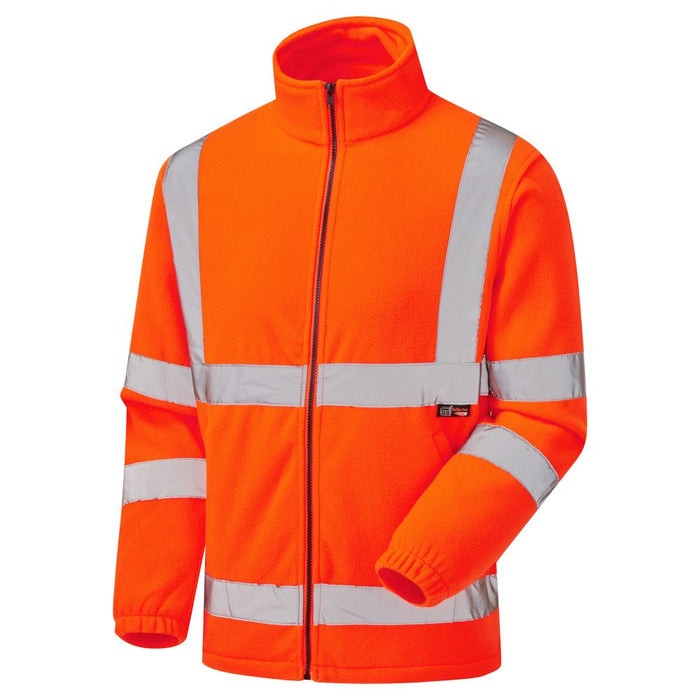 Supertouch Hi Vis Orange Fleece Jacket | 3808