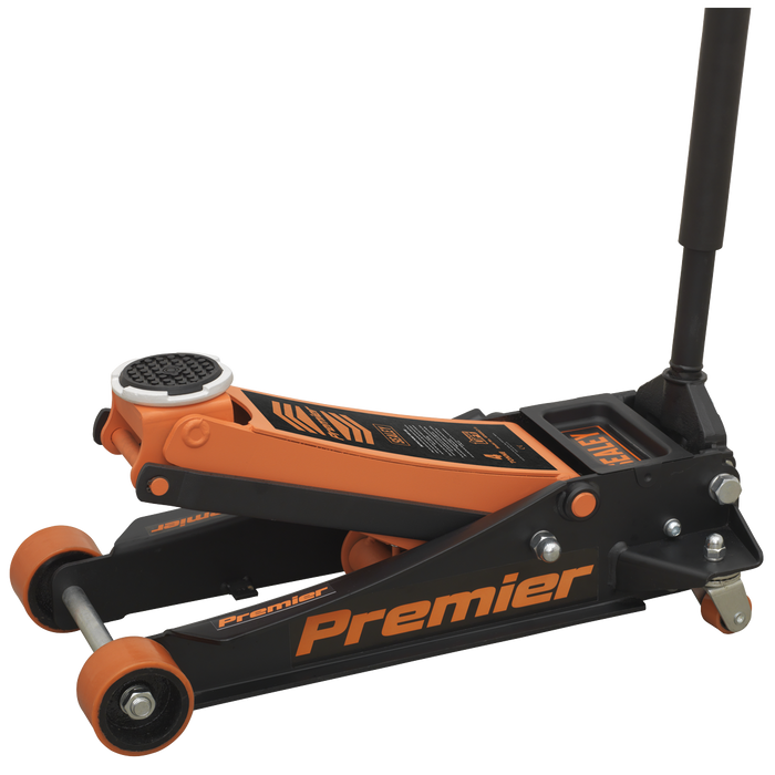 Premier Low Profile Trolley Jack with Rocket Lift 4 Tonne - Orange | 4040AO
