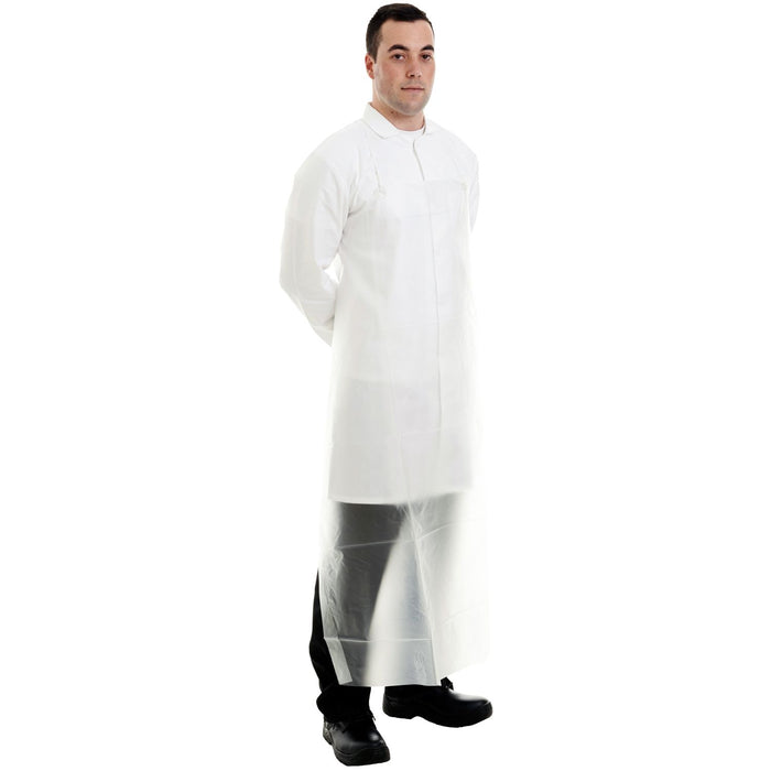 PVC Disposable Aprons Case of 25 | Supertouch