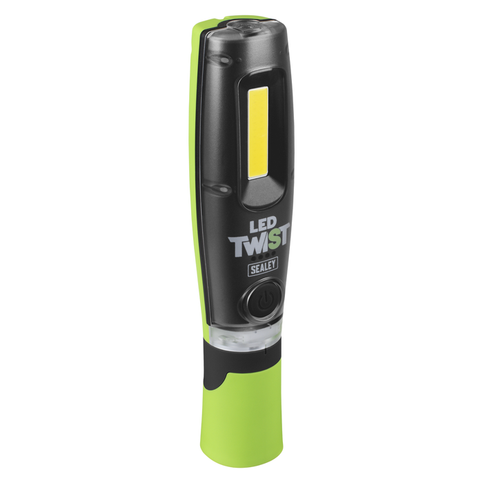 LED Twist® Rechargeable Inspection Light, Green - Box of 12 | LED1001GDB