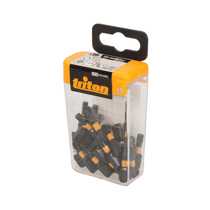 Triton T25 Screwdriver Impact Bit 25pk | 516982