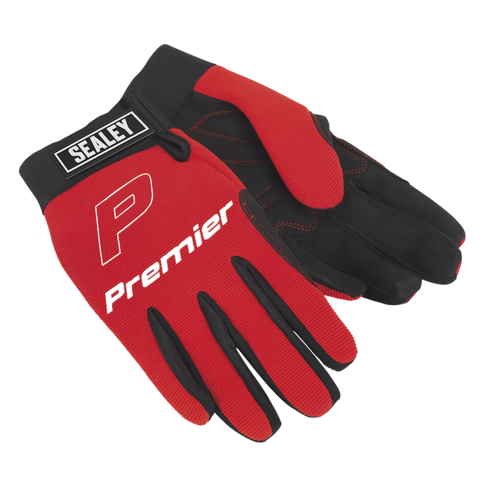 Premier Mechanic's Gloves Padded Palm - Extra-Large Pair | MG796XL