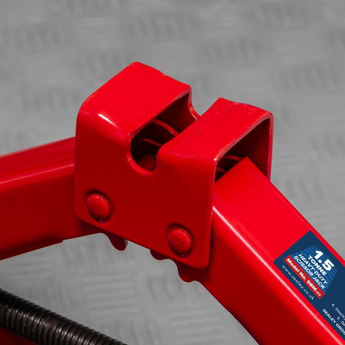 Heavy-Duty Scissor Jack 1.5 Tonne | 58M