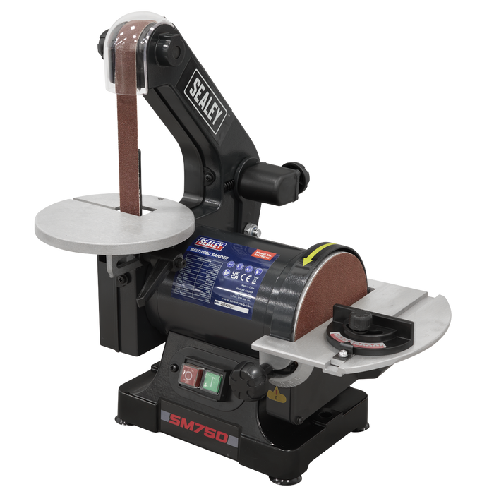 762 x 25mm Belt/125mm Disc Sander 250W/230V | SM750