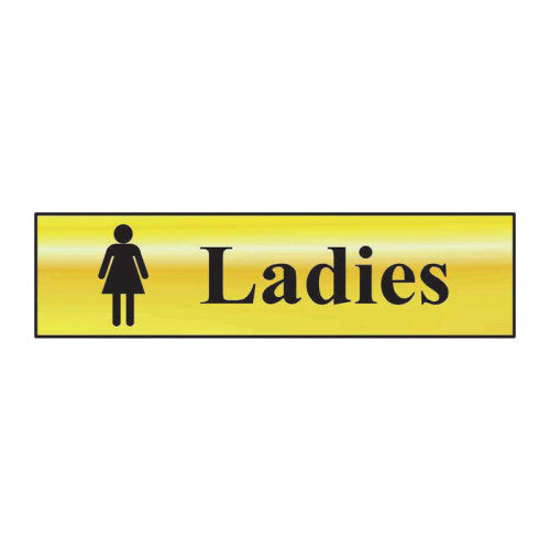 Centurion PVC Chrome Effect Self Adhesive Mini Signs, 200 x 50mm | 602