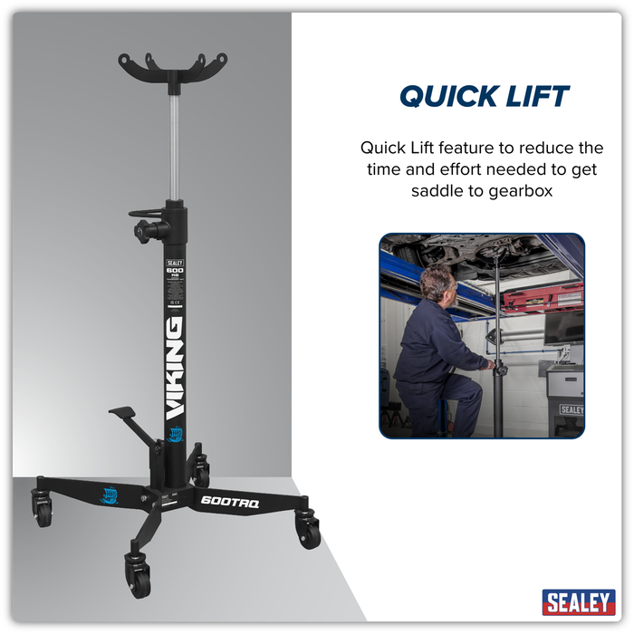 Viking Vertical Transmission Jack with Quick Lift 600kg | 600TRQ