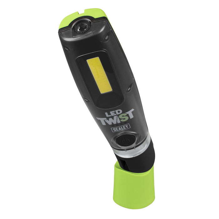 LED Twist® Rechargeable Inspection Light, Green - Box of 12 | LED1001GDB