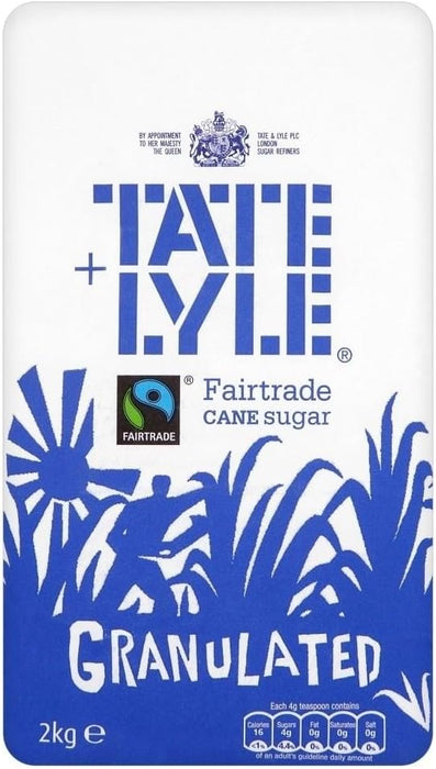 Fairtrade Granulated Sugar (2KG Bag) | Tate & Lyle