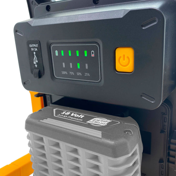 JCB Multi-Battery 4500 Lumen 18V Worklight | JCB-SL-KONNECT4500