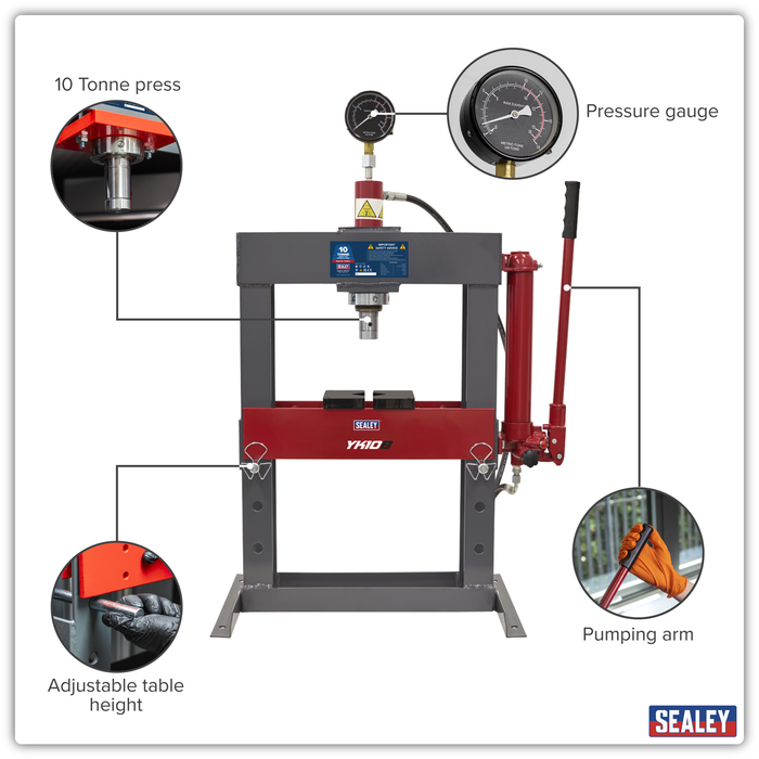 Hydraulic Bench Type Press 10 Tonne | YK10B