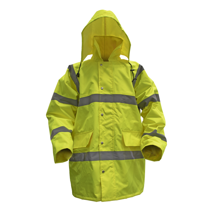 Worksafe® Hi-Vis Yellow Jacket with Quilted Lining - Large | 806L