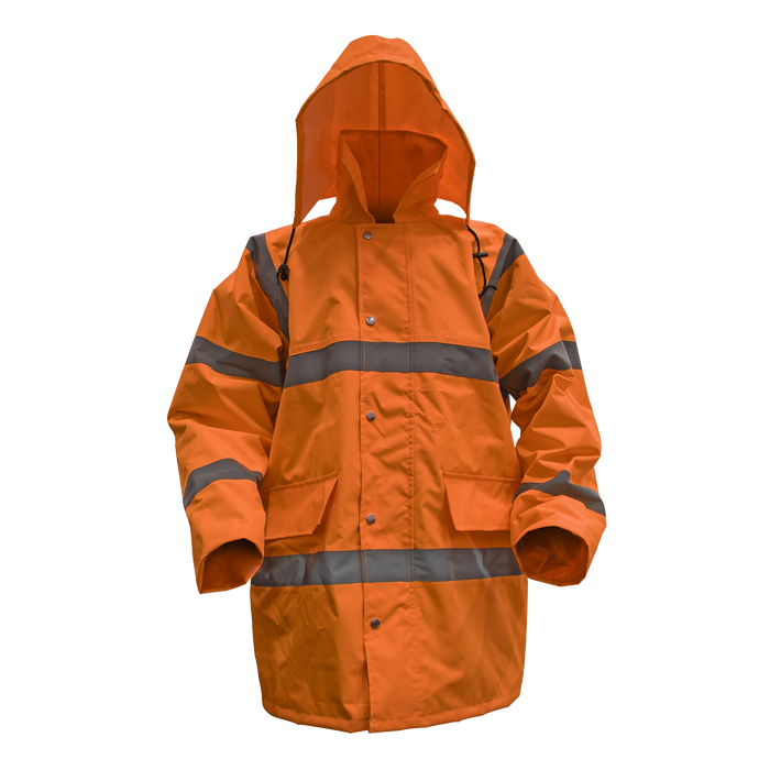 Worksafe® Hi-Vis Orange Jacket with Quilted Lining - X-Large | 806XLO