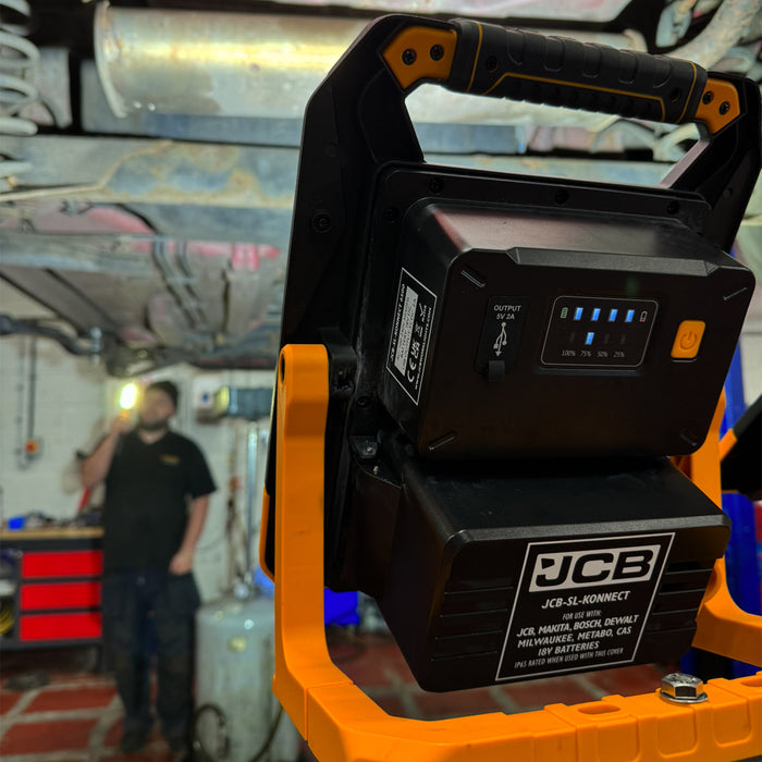 JCB Multi-Battery 4500 Lumen 18V Worklight | JCB-SL-KONNECT4500