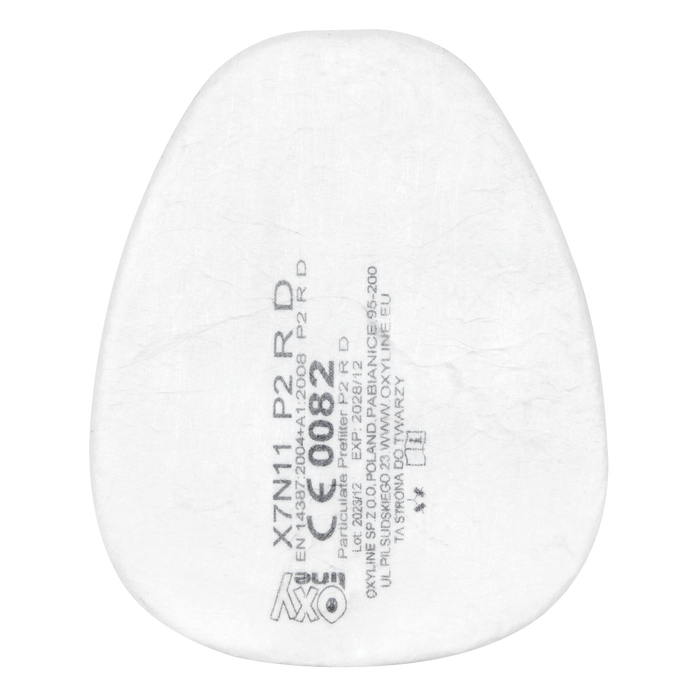 P2 R D Particulate Prefilter - Pack of 4 | 9006