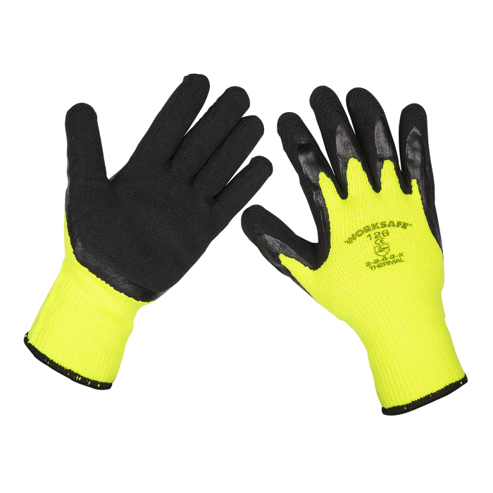Worksafe® Thermal Super Grip Gloves, Large - Pack of 12 Pairs | 9126/12