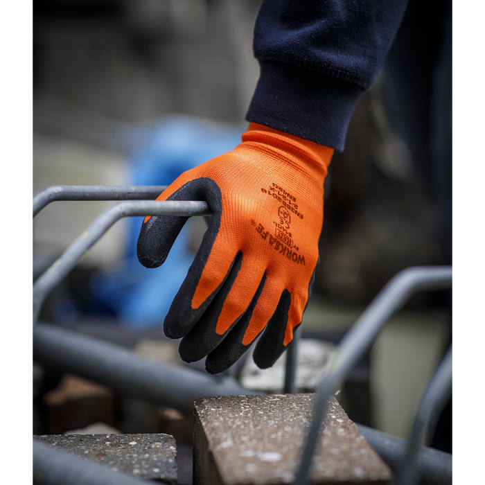 Worksafe® Foam Latex Gloves, Large - Pair | 9140L