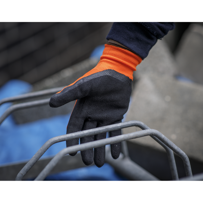 Worksafe® Foam Latex Gloves, Large - Pair | 9140L