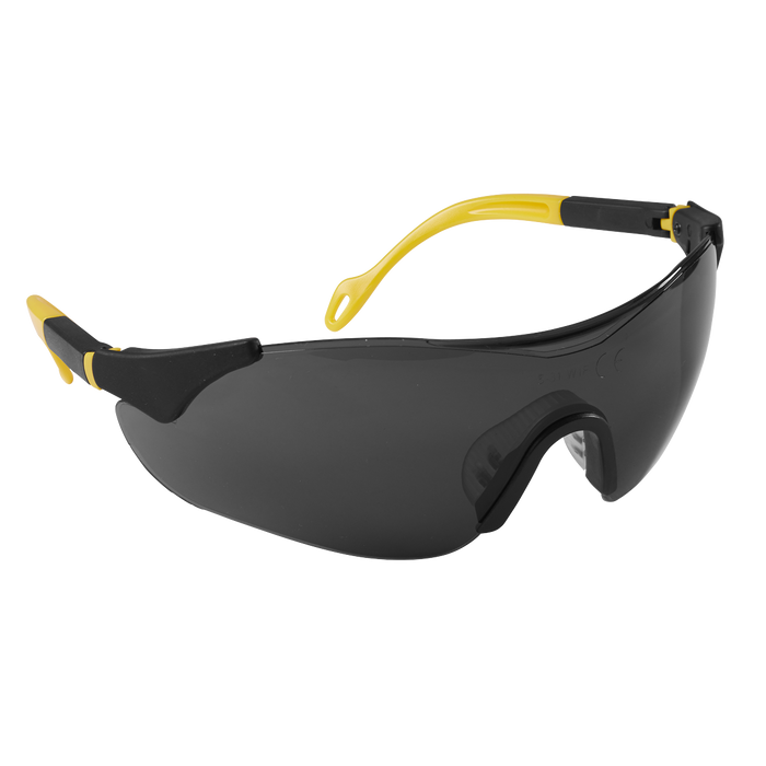 Worksafe® Sports Style Shaded Safety Glasses with Adjustable Arms | 9209