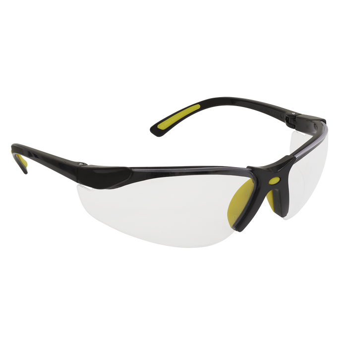 Worksafe® Zante Style Clear Safety Glasses with Flexi Arms | 9213