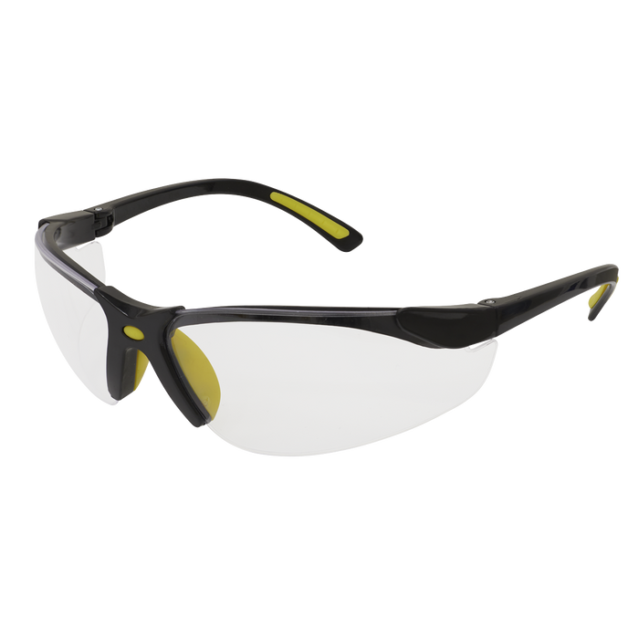 Worksafe® Zante Style Clear Safety Glasses with Flexi Arms | 9213