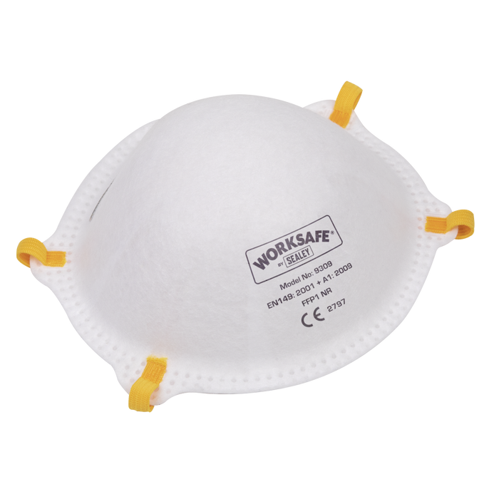 Worksafe® Cup Mask FFP1 - Pack of 10 | 9309/10