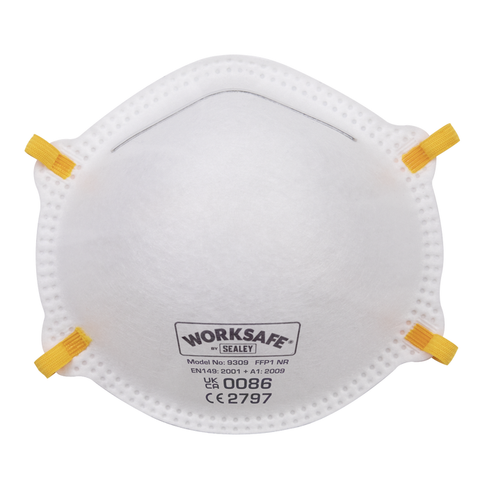 Worksafe® Cup Mask FFP1 - Pack of 10 | 9309/10