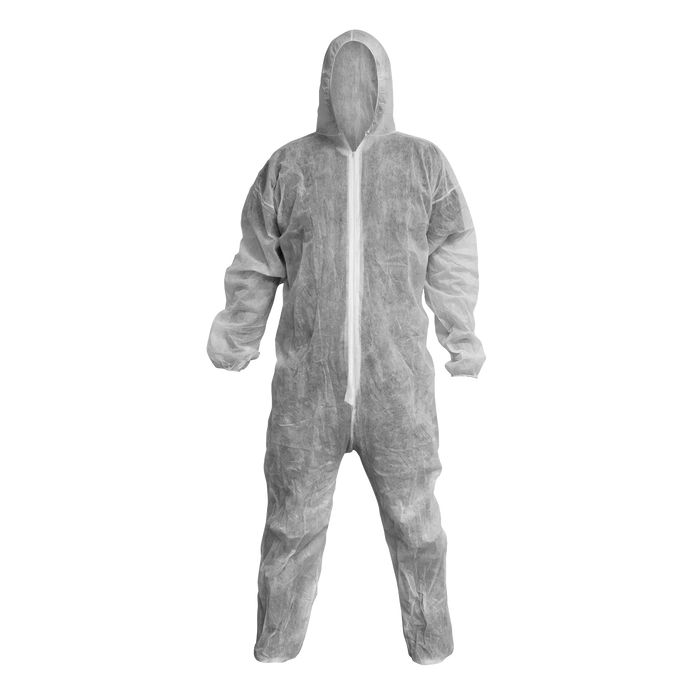Worksafe® Disposable Coverall, White - Large | 9601L