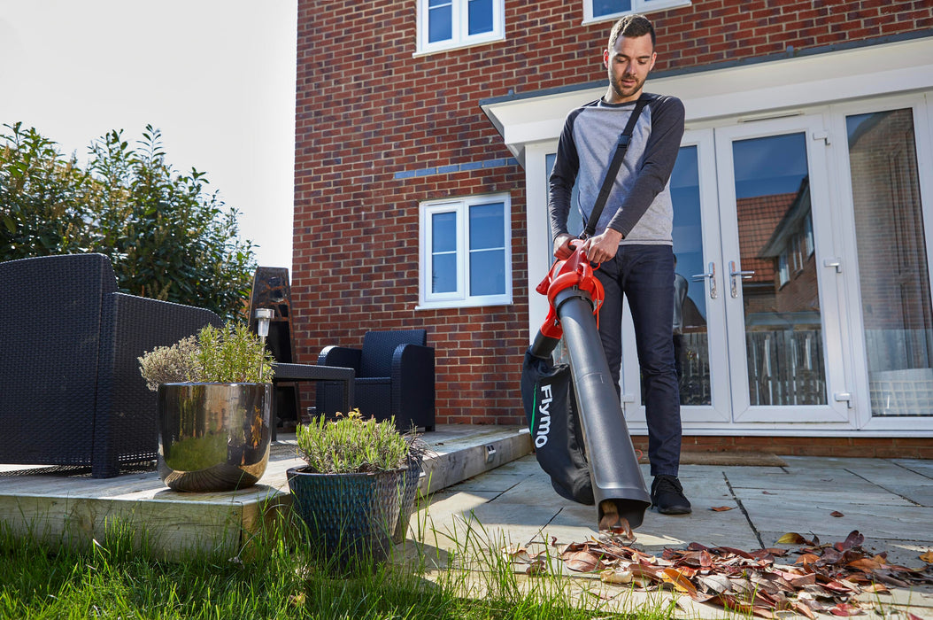 Flymo PowerVac 3000 Corded Leaf Blower and Vaccum | 967658101