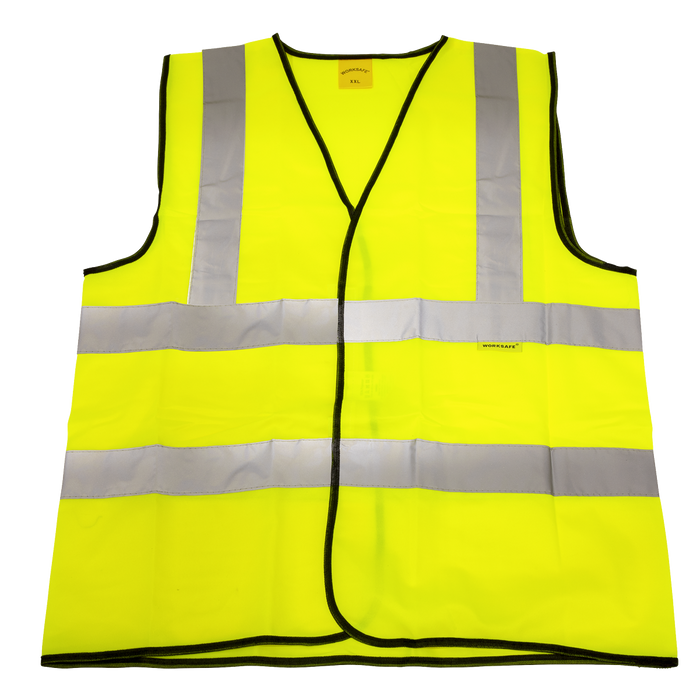 Worksafe® Hi-Vis Yellow Waistcoat - XX-Large | 9804XXL