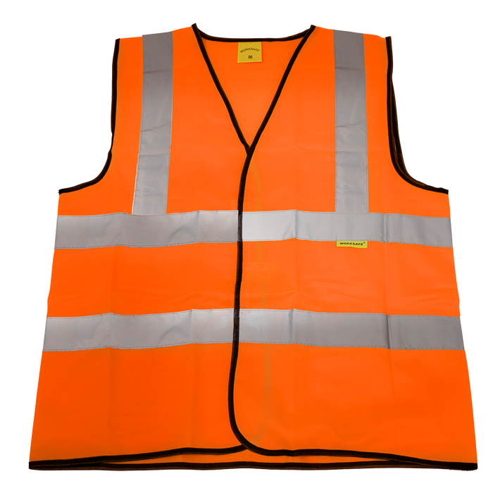Worksafe® Hi-Vis Orange Waistcoat - Medium | 9812M