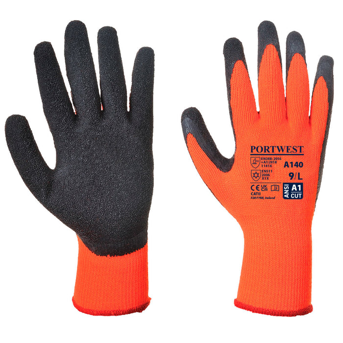 Portwest Latex Thermal Grip Glove | A140