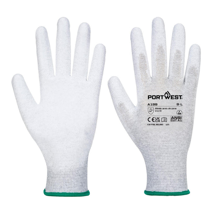 Portwest ESD 13 PU Palm Glove (Pack of 12) | A199