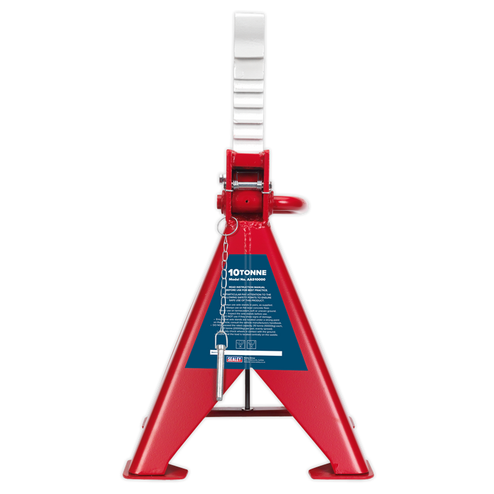 Auto Rise Ratchet Axle Stands (Pair) 10 Tonne Capacity per Stand | AAS10000