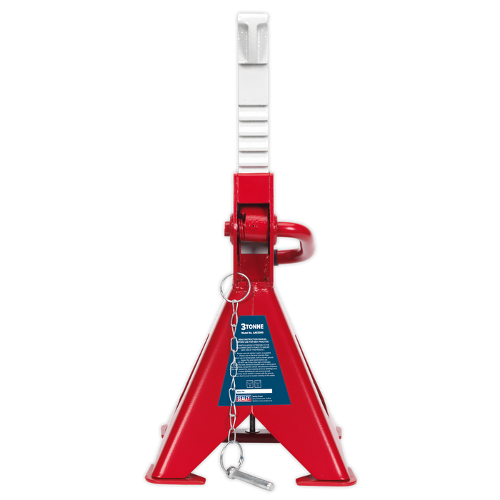 Auto Rise Ratchet Axle Stands (Pair) 3 Tonne Capacity per Stand | AAS3000