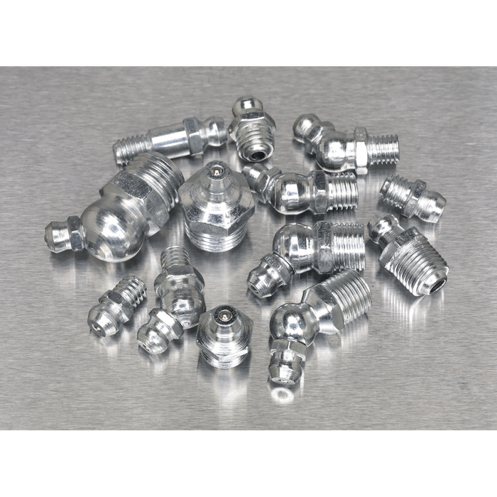 Metric/BSP/UNF Grease Nipple Assortment 130pc | AB009GN
