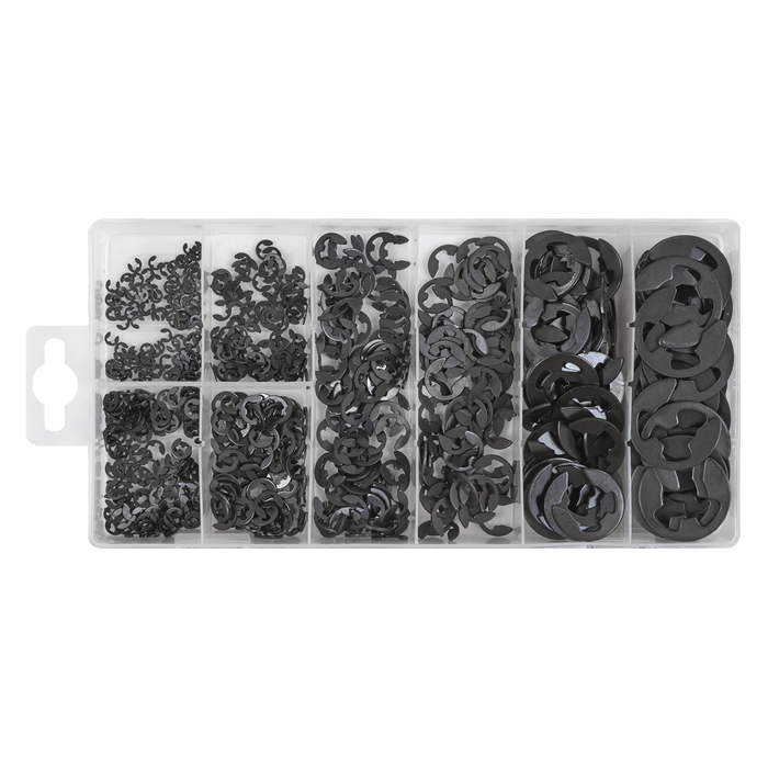 E-Clip Retainer Assortment 800pc | AB012ER