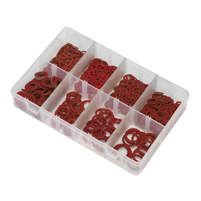 Fibre Washer Assortment 600pc | AB014FW