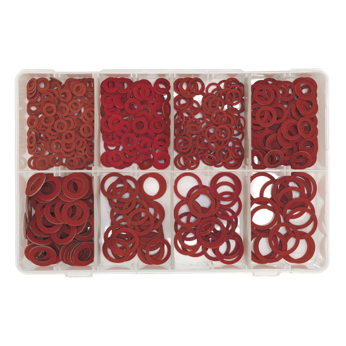 Fibre Washer Assortment 600pc | AB014FW