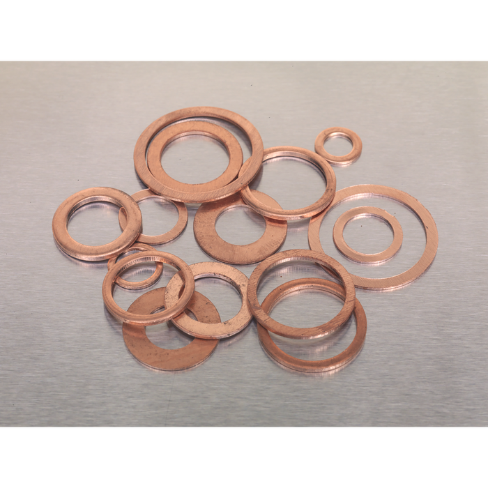 Diesel Injector Copper Washer Assortment 250pc | AB027CW