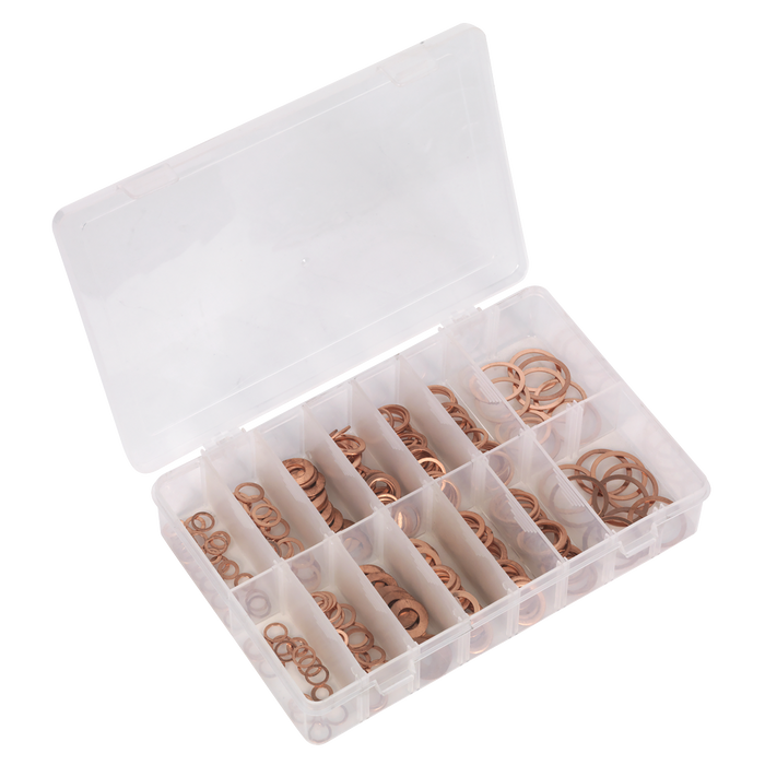 Diesel Injector Copper Washer Assortment 250pc | AB027CW