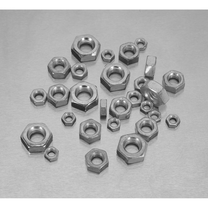 Steel Nut Assortment M5-M10 370pc | AB028SN